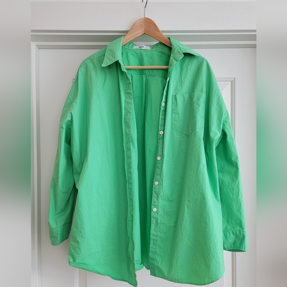 The FRANKIE SHOP Melody Oversized Shirt